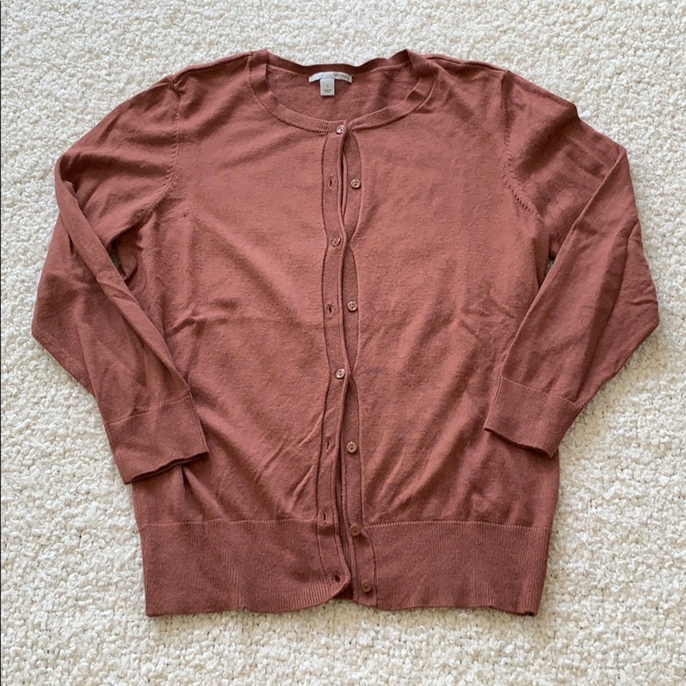 Halogen 3/4 Sleeve Cardigan